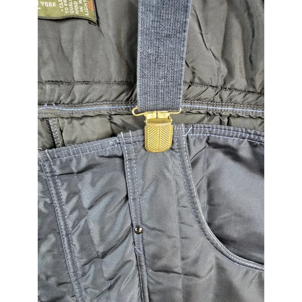 Vintage Refrigiwear Bibs‎ Overalls 345 Insulated Overalls Mens Medium Made USA